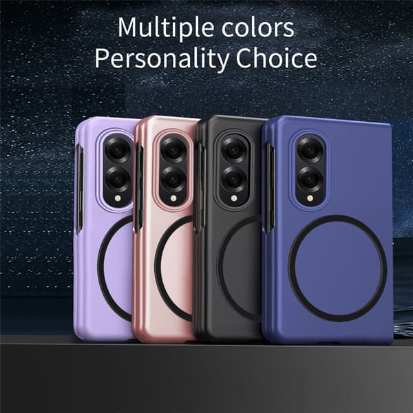 Magnetisk deksel til Samsung Galaxy Z Fold8, støtsikkert beskyttelsesdeksel Black