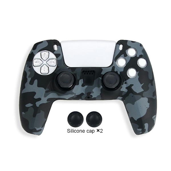 Grepp för PS5-kontroller i silikon, skyddande skal, nytt color08