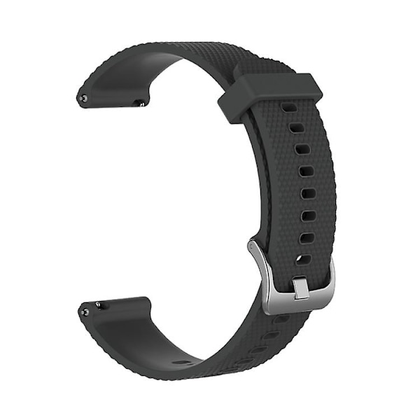 Til Polar Ignite Fashion Textured Silicone Replacement Watch Band Grey