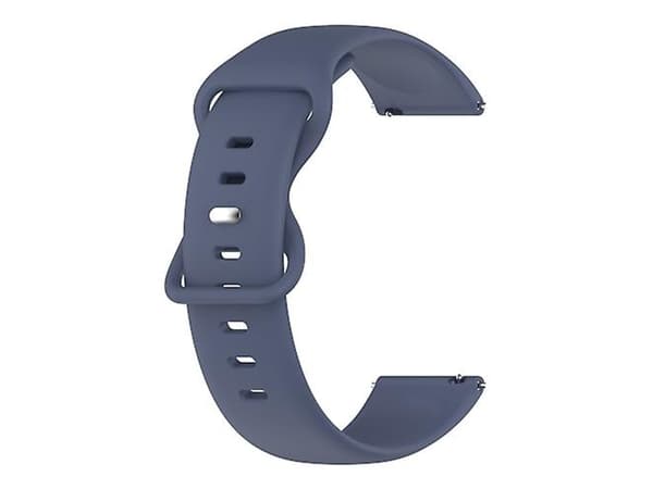 Rem för Garmin Forerunner 158 20 mm Rock Cyan Solid Color Silikonklockarmband