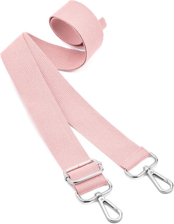 Bred justerbar skulderrem pink