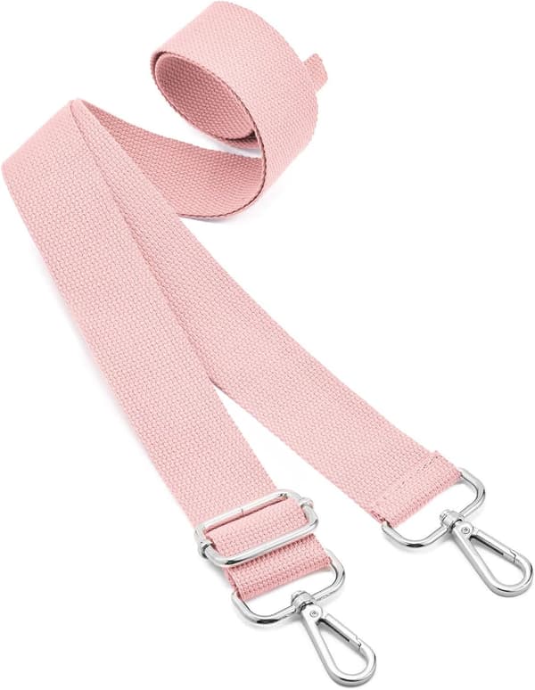 Bred skulderstropp Justerbar pink