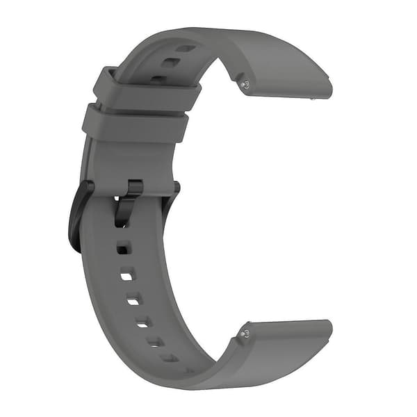 Silikonrem for Xiaomi Watch S1 - 22mm Dark Grey