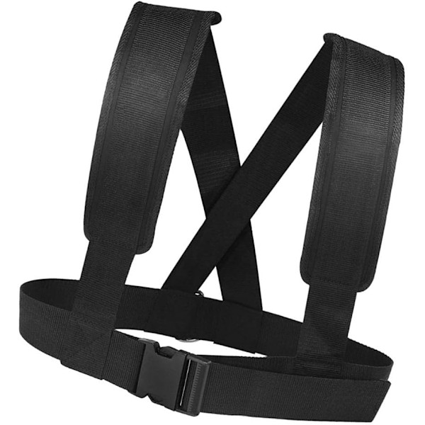 Fitness Sled Sele Harness Polstret S skulderrem Wrkut Træningsudstyr