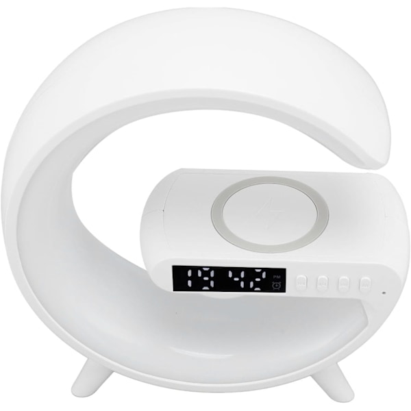 Väckarklocka Sunrise Väckarklocka Bluetooth-högtalare, Fjärrkontroll LED Bordslampor