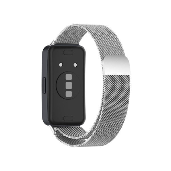 Huawei Strap 8:n älykellon ranneke milanonteräksestä (hopea)