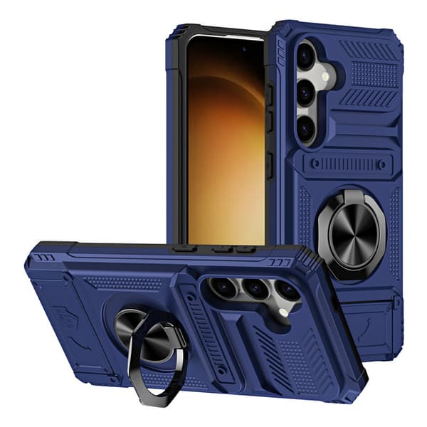 Etui til Samsung Galaxy A34 Fallsikker, blå