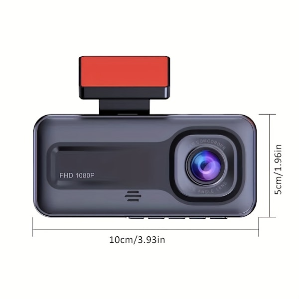 Autokamera HD 1080P kojelautakamera infrapuna-yönäöllä ja silmukkatoiminnolla