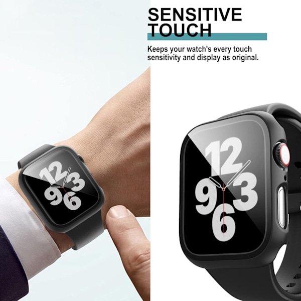 6-pak etui til Apple Watch Series 3/2/1 42mm skærmbeskytter D