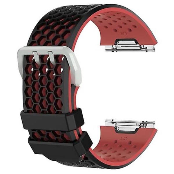 Fitbit Ionic kaksisävyiselle watch soljella Black - Red
