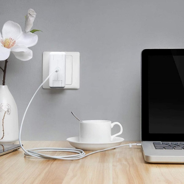 Erstatnings 60w T-tip strømadapter Laptop oplader til Macbook Air/macbook Pro