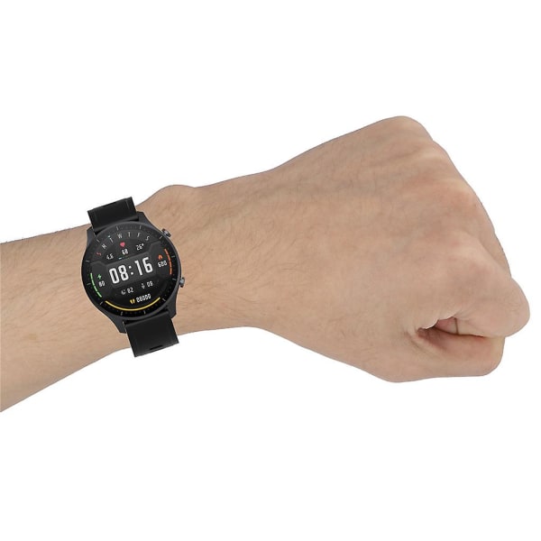 For Xiaomi Mi Watch/mi Watch Color 2 Pustende stropp Svettesikker Anti-ripe Sky blue
