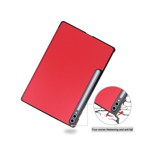 Kotelo Samsung Galaxy Tab S9fe Plus 12.4 Punainen