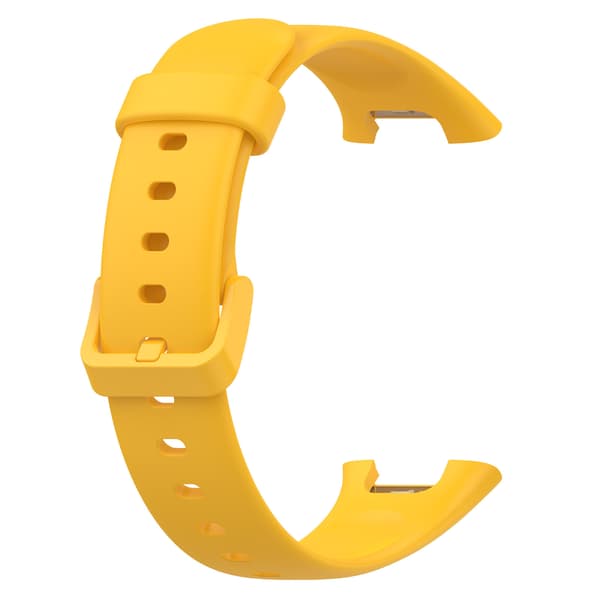 Stropp for Xiaomi Band 7 Pro Solid farge silikonstropp (gul)