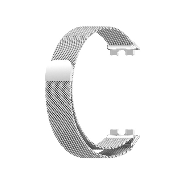 Huawei Strap 8:n älykellon ranneke milanonteräksestä (hopea)