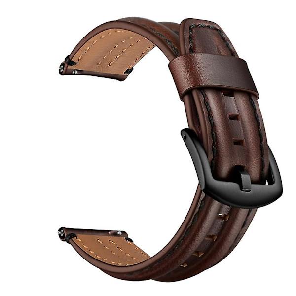 For Garmin Vivoactive3 / Vivomove Hr Double Keel Watch Band Dark Palm Oil