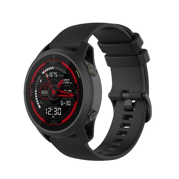 Til Garmin Forerunner 745 Small Grid Quick Release Urrem med skruetrækker Black