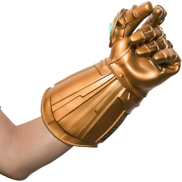 Thanos Infinity Gauntlet Led Gem Light Up Glove Avengers Actionfigur Cosplay Barneleke