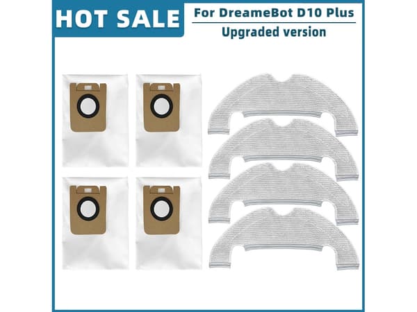 Tilbehørssett for Dreame Bot D10 Plus/Rls3D/Z10 Pro/L1