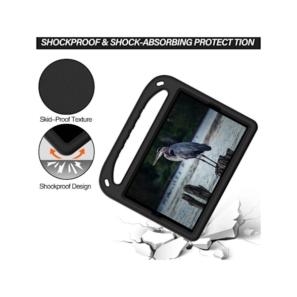 Tabletin suojus Samsung Galaxy Tab A 10.1 T510 T515 Eva Kids Musta (2019)