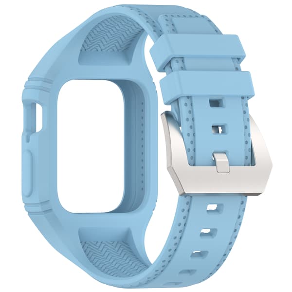 Rem for Huawei Watch Fit 3/Fit 4 Integrert silikonrem (blå)