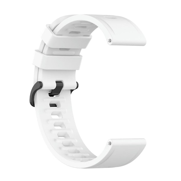 Silikoniranneke Xiaomi Watch S1 Active / Watch Color 2 -rannekkeelle White