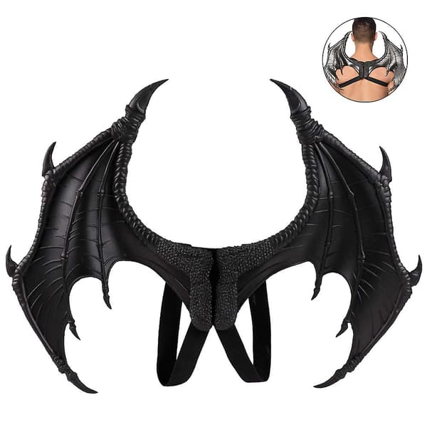 Halloween Mardi Gras Demon Kostyme Cosplay Tilbehør