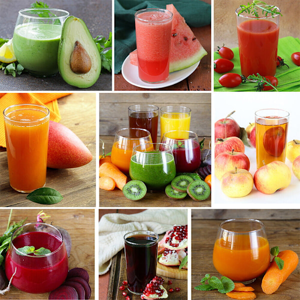 Bärbar mixerkopp för smoothies, shakes, USB-laddningsbar, 460 ml, lila