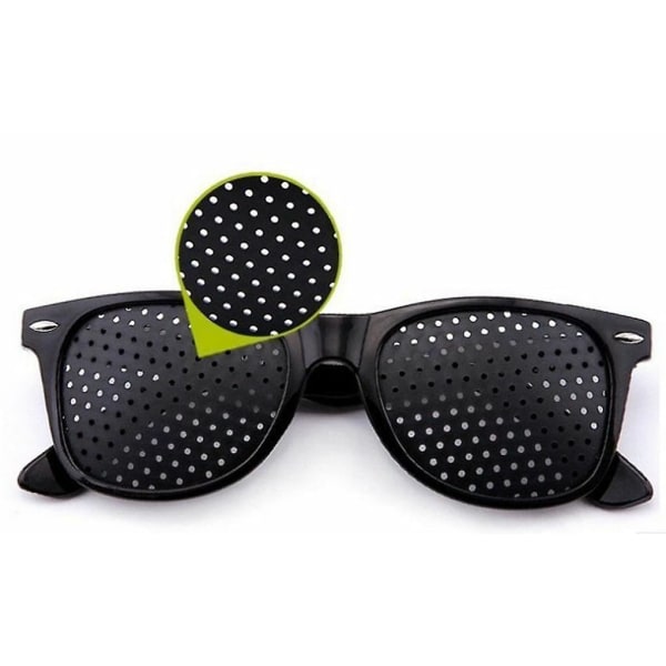 Raster-brille/loch-brille Fr Augen-träning Und Entspannung Im 2er Set