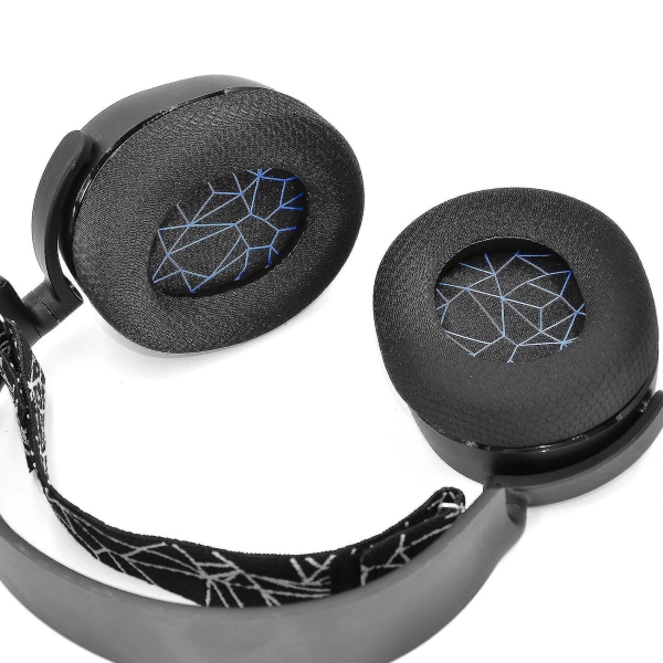 Erstatningsøreputer for Steelseries Arctis 9 / Arctis 7 / Arctis 5 / Arctis 3/ Steelseries Arctis Pro Black Blue