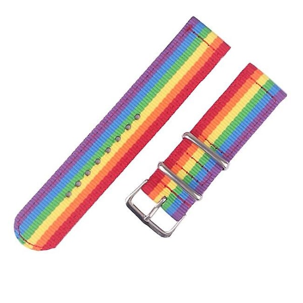 20 mm 22 mm rem för Samsung Watch Galaxy 4/3/46 mm/active 2/gear S3/amazfit Nylon Watchband Armband Huawei Gt/2/2e/3/ pro Band 6 22mm