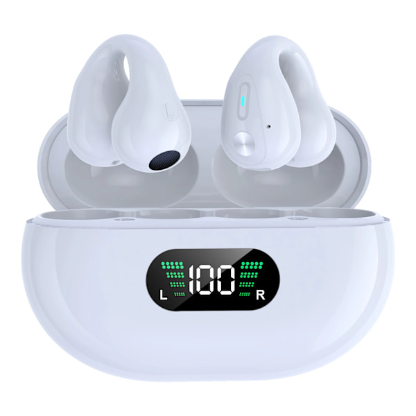 Sann trådlösa Bluetooth-hörlurar TWS Q80 Bluetooth 5.3 Benledning