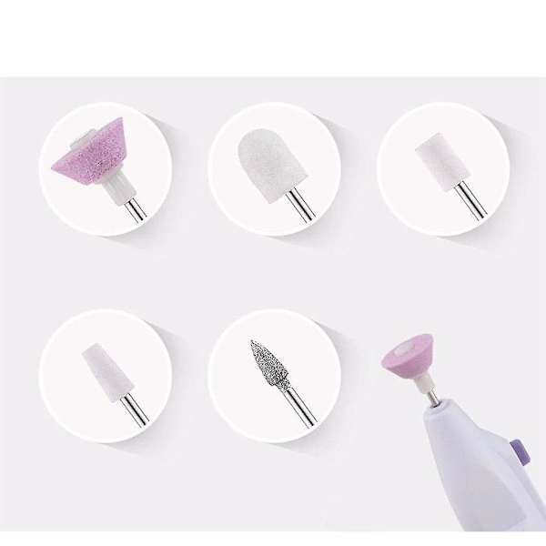 Automatisk negletrimningssæt Elektrisk Salon Shaper Manicure Pedicure Sæt Nyt