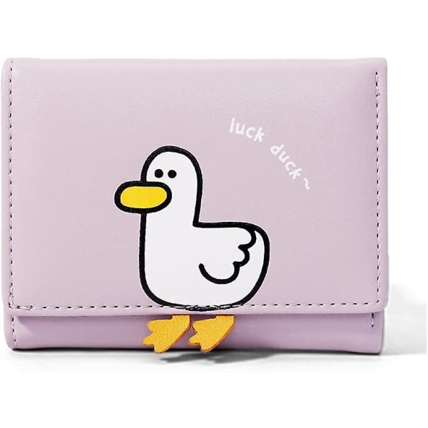 3d Duck trevikt plånbok för kvinnor