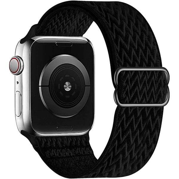 Elastisk Solo Loop-reim kompatibel med Apple Watch-reimer 2 38mm/40mm/41mm