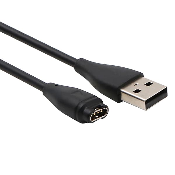 1M USB laddningsdatakabelbyte för Garmin Fenix ​​6 6S 6X 5 5S 5X Forerunner 245 Vivoactive 3 4 4S Venu