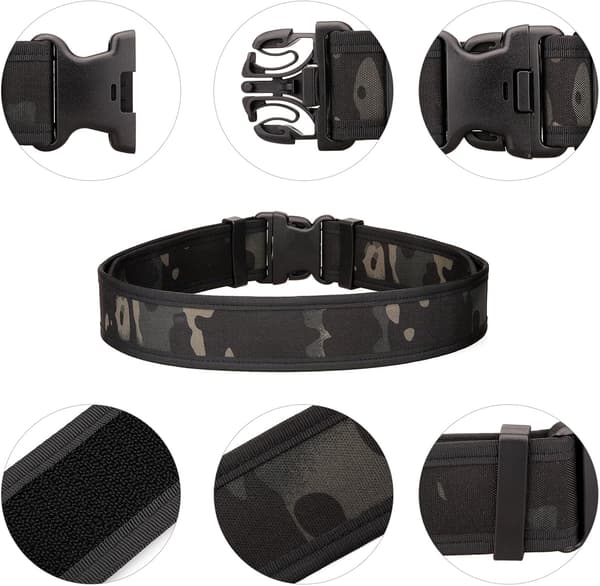Taktisk belte - Heavy-Duty arbeidsbelte for menn