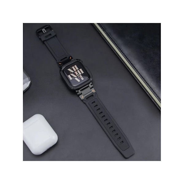 360 Cover Pack Adventurer Armband Apple Watch Series 6 44mm Svart