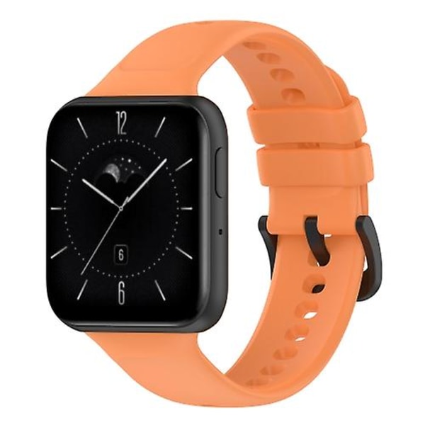 För Oppo Watch 3 Soft Silicone Watch Band Orange