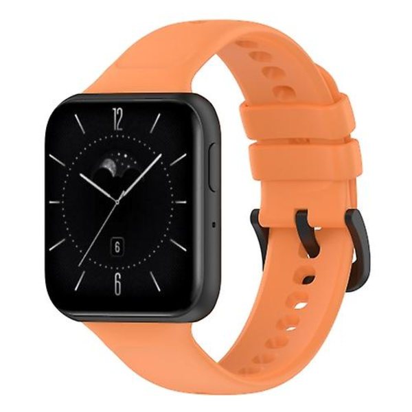 Til Oppo Watch 3 Soft Silicone Watch Band Orange