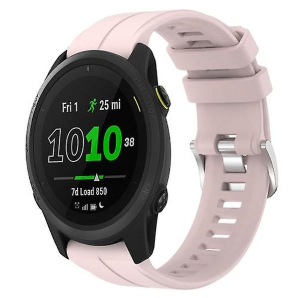 Garmin Forerunner 745 22mm silikoniurheilukellon watch Light Pink