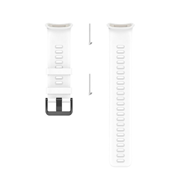 Ensfarvet silikone-urrem til Polar Vantage V2 White
