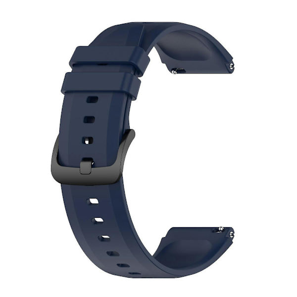 Silikonrem for Xiaomi Watch S1 - 22mm Midnight Blue