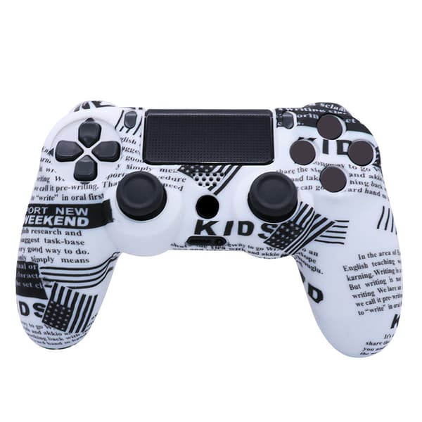 Silikone etui til PS4 controller M-PS4-13 (hvid)