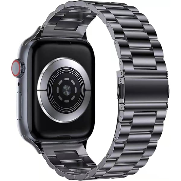Metalrem til Apple Watch Ultra 49mm 8 7 45mm 41mm Rustfrit stål Smart Watch Armbånd til Iwatch 6 5 4 3 Se 44mm 42mm 40mm Silver and tool For iwatch 8 45mm