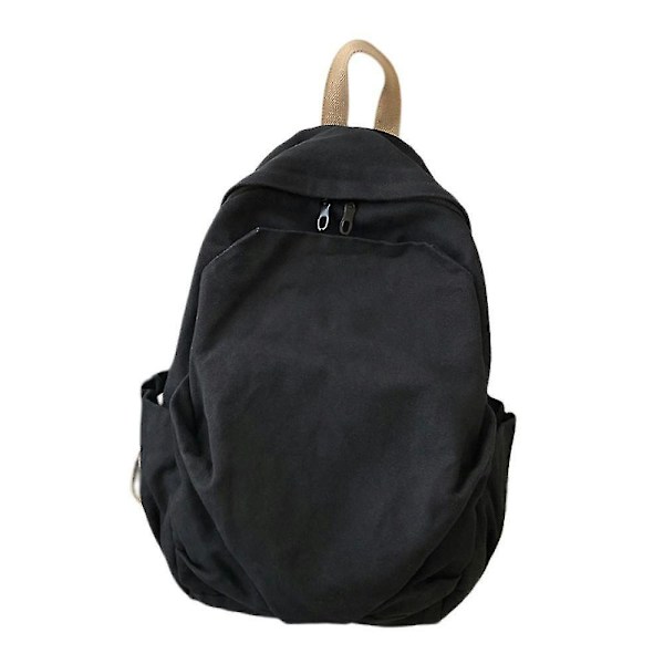 School Backpack Waterproof Schoolbag Leisure Light Travel Backpack Male Student Backpack Female Student Backpack Male Student Girl Youth Backpack black