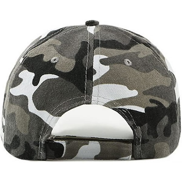 Baseball Camo Cap, Camouflage Fiskeri Jagt Hat Unisex Justerbar Sports Baseball Cap Green