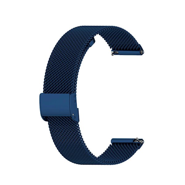 Metall Ste Mesh Rem för Huawei Watch Gt 3 42mm Blue