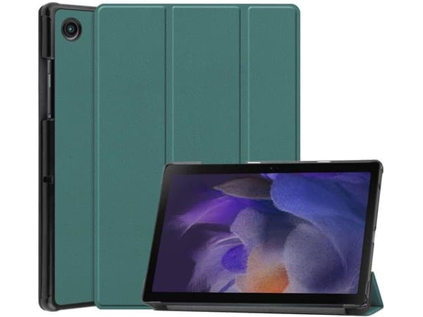 Trifold Tablettdeksel (Samsung Galaxy Tab A8 10.5 2021 10.5 Grønn)
