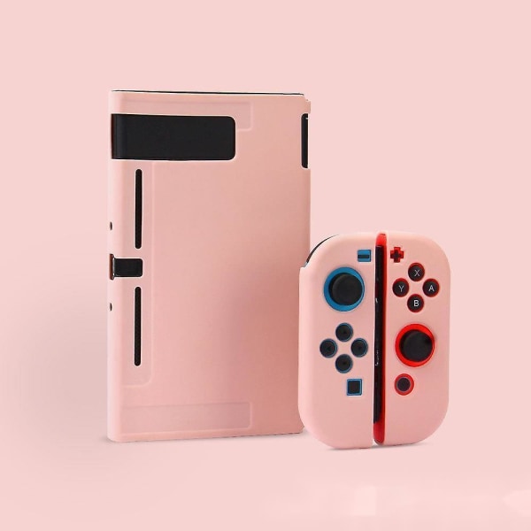 Nintendo Switch Tpu mykt veske Fullt deksel Beskyttelsesveske Silikonetui Uv-utskrift lilla Purple